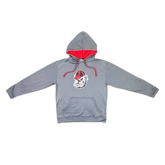 Vintage Russell Athletic University of Georgia Bulldogs Hoodie - Size Medium - Picture 3 of 5